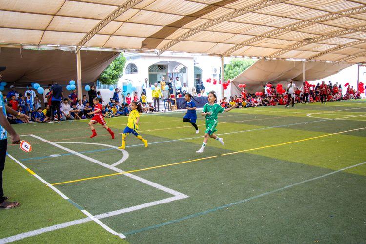 مدارس حضرموت العالمية تُقيم نشاط اليوم الرياضي لطلابها