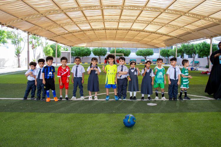 اطلاق الأنشطة اللاصفية لطلاب الروضة مع بداية العام الدراسي